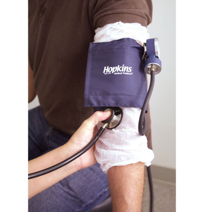Blood Pressure Cuff Barrier Sleeve