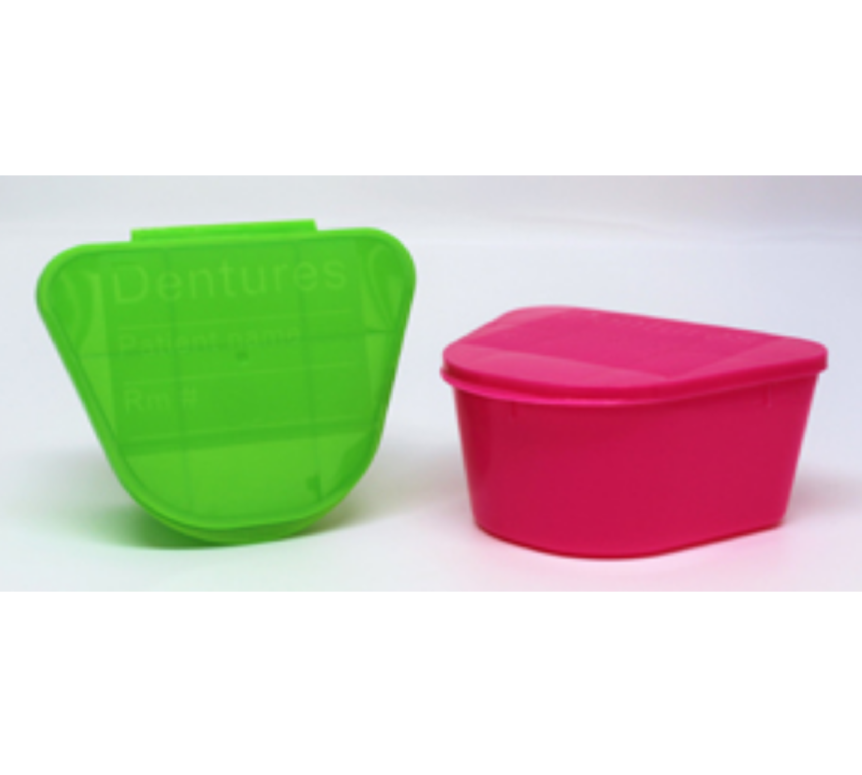 Denture Cup with Translucent Lid, 8 oz