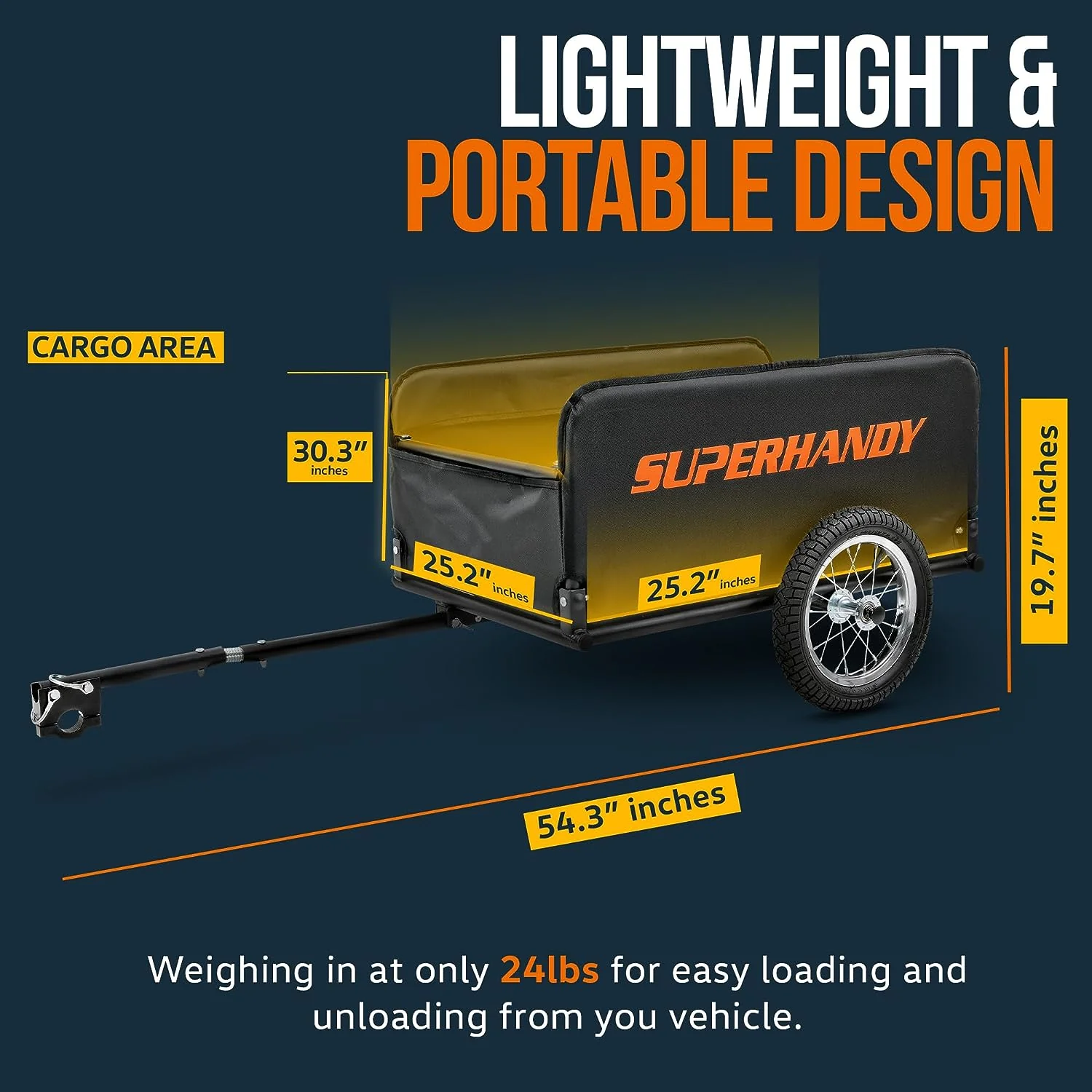 Foldable Follow Behind Wagon