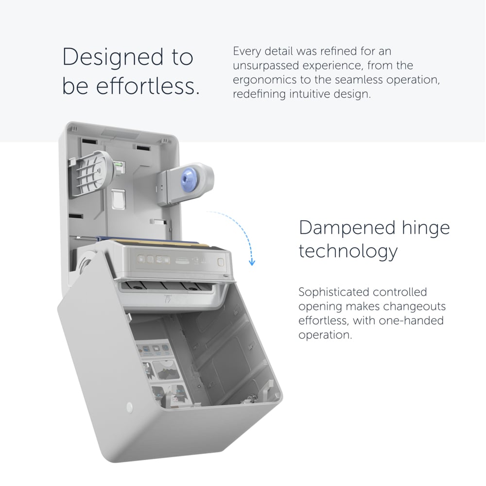 ICON, Automatic Hard Roll Towel Dispenser Module, Black