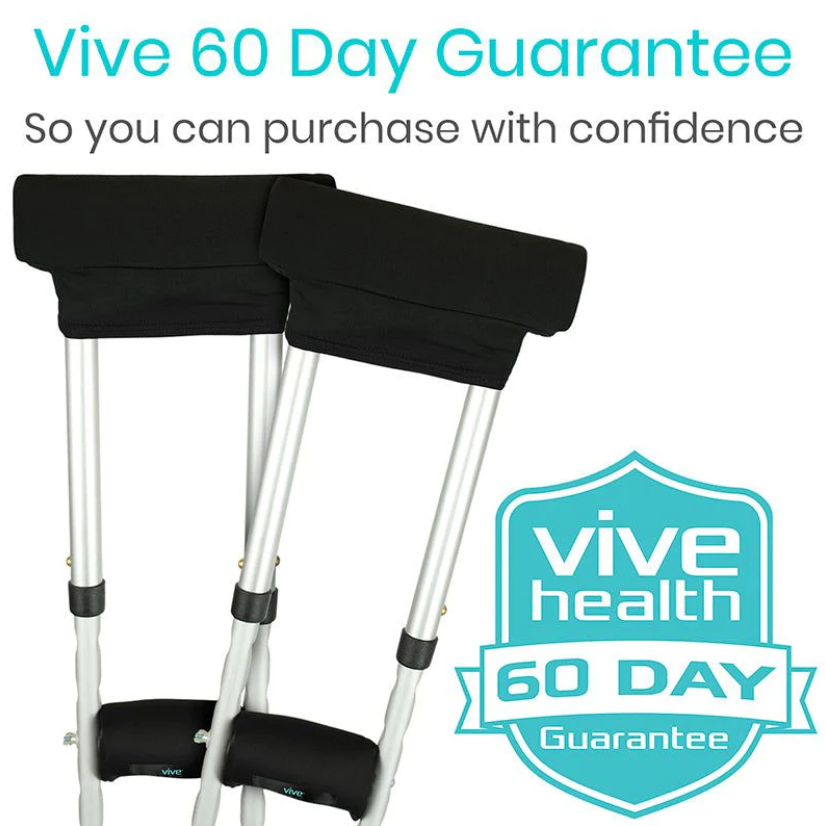 Crutch Pads with Hand Grips