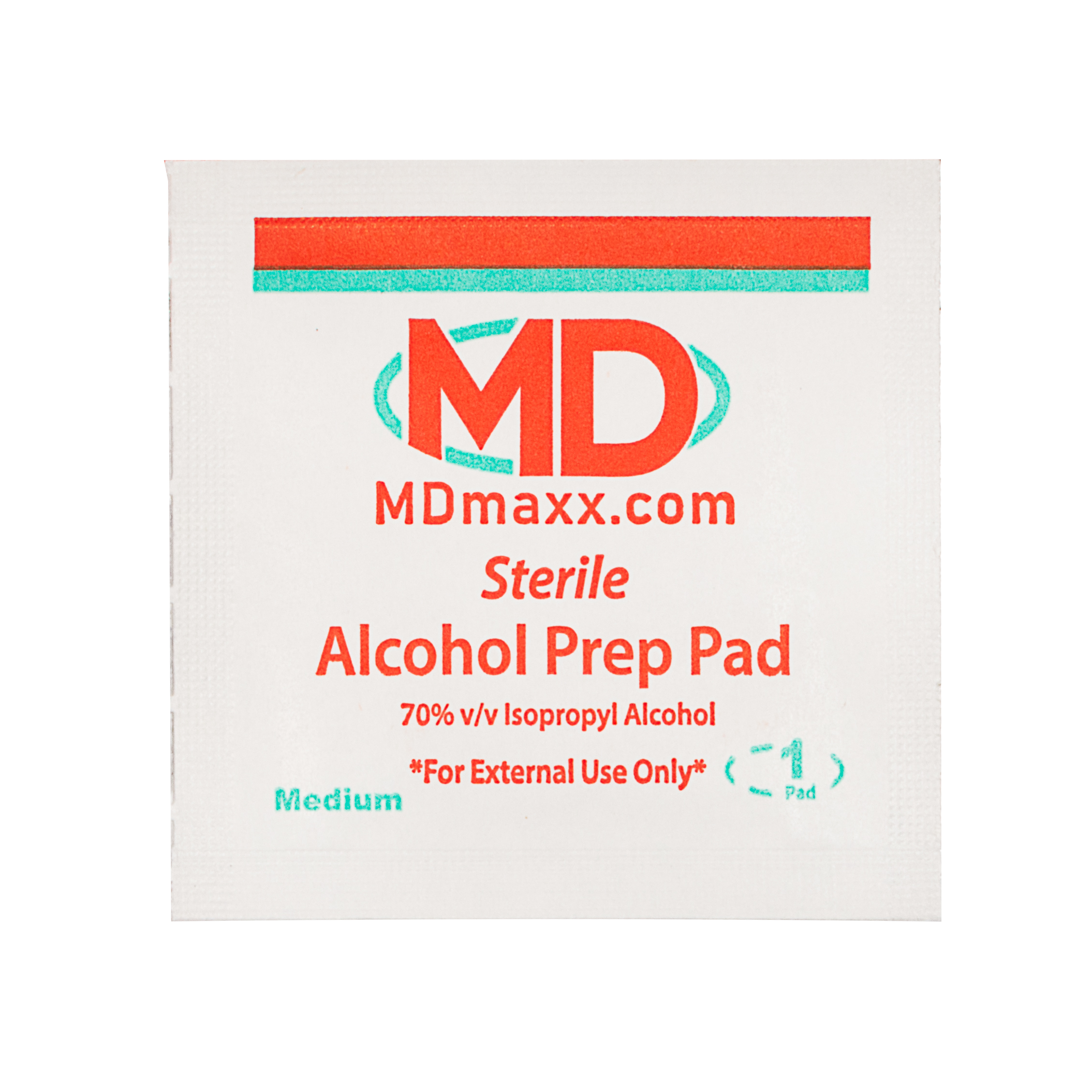 Alcohol Prep Pads 2-Ply Medium Sterile 200 Count