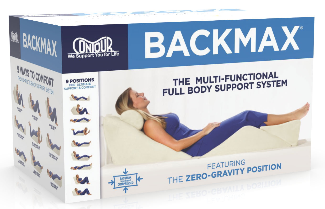 BackMax 20' Foam Bed Wedge Lumbar Support System