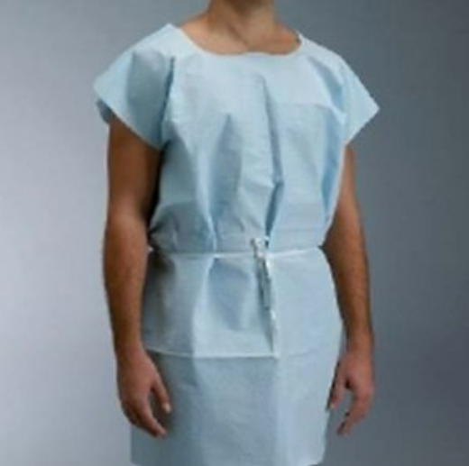 Medium / Large Tissue / Poly / Tissue Hvywt Exam Gown Super