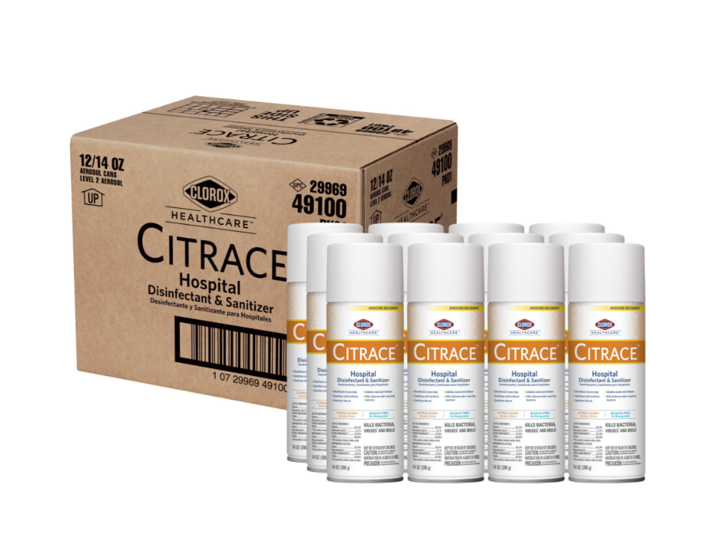 Citrace Hospital Disinfectant and Sanitizer, 14 oz