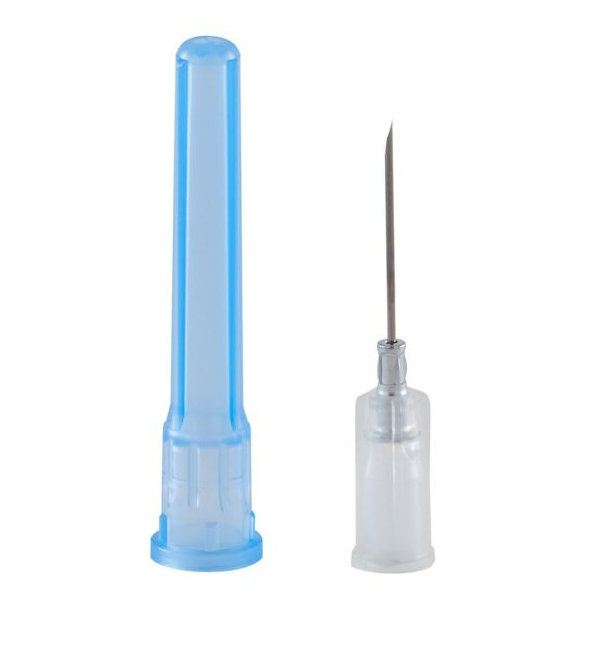 Monoject Veterinary Hypodermic Plastic Hub Needles with Metal Insert