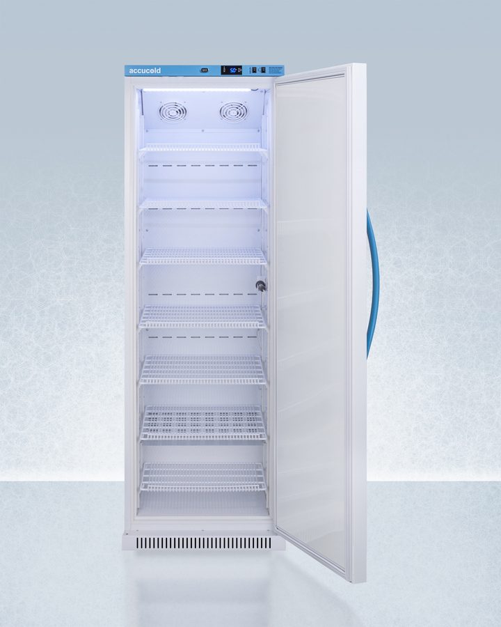 15 Cu Ft Upright Vaccine Refrigerator Certified to NSF/ANSI 456 Vaccine Storage Standard