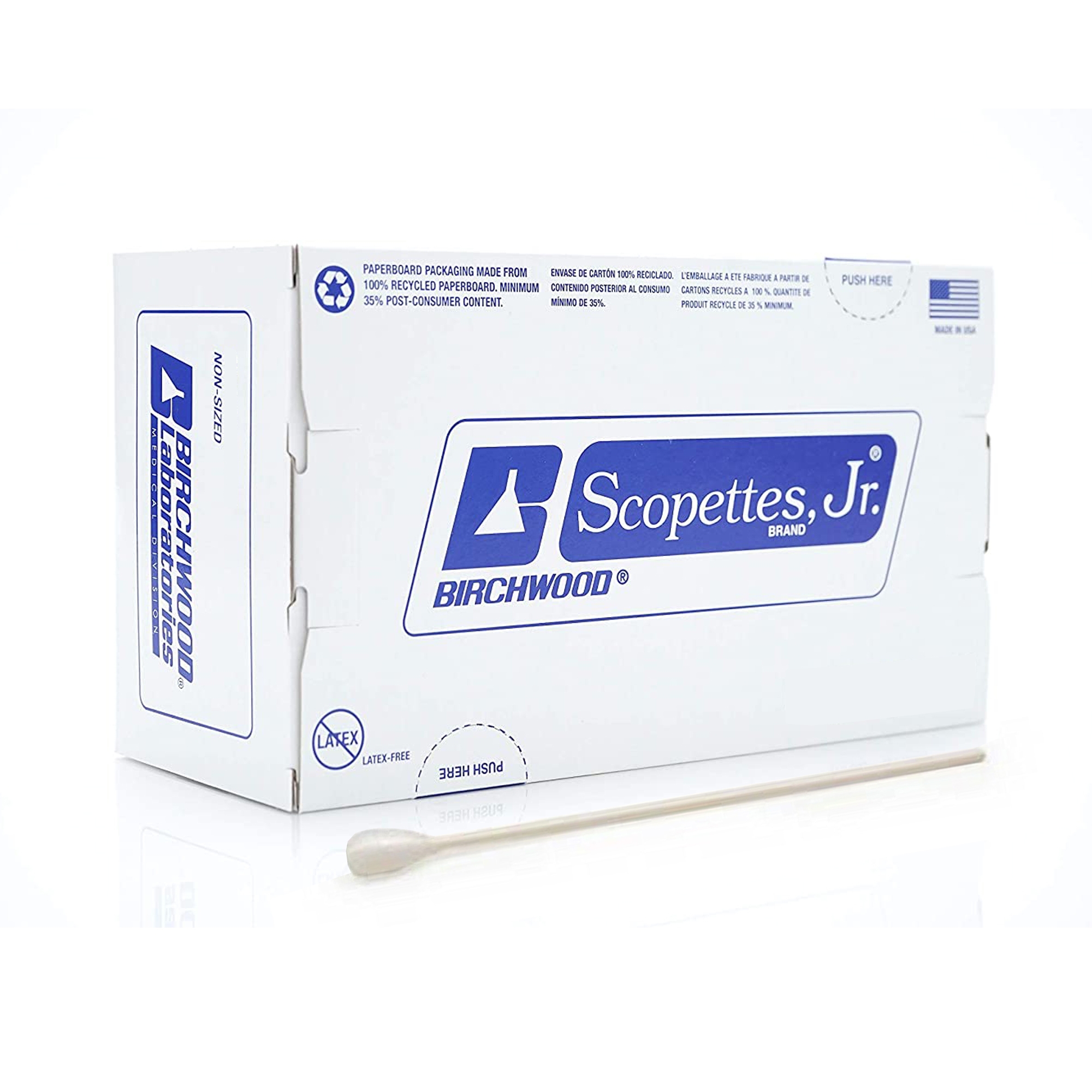 8" Length Scopettes Swabs