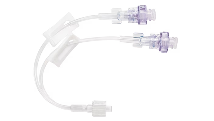 Acacia Macro Bore Extension Sets with QSyte Luer Access Split Septum