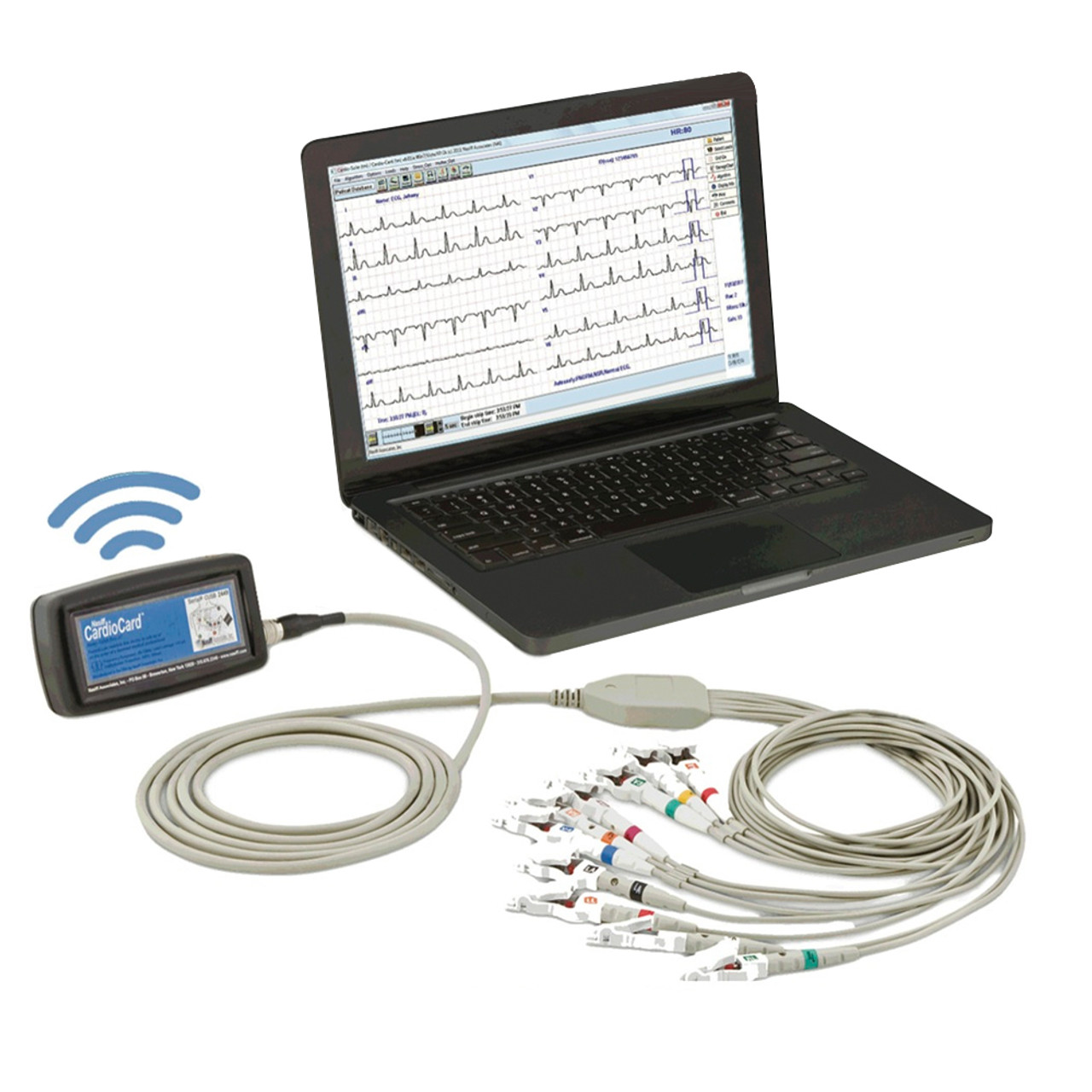 CardioCard PC Based Resting Bluetooth ECG System