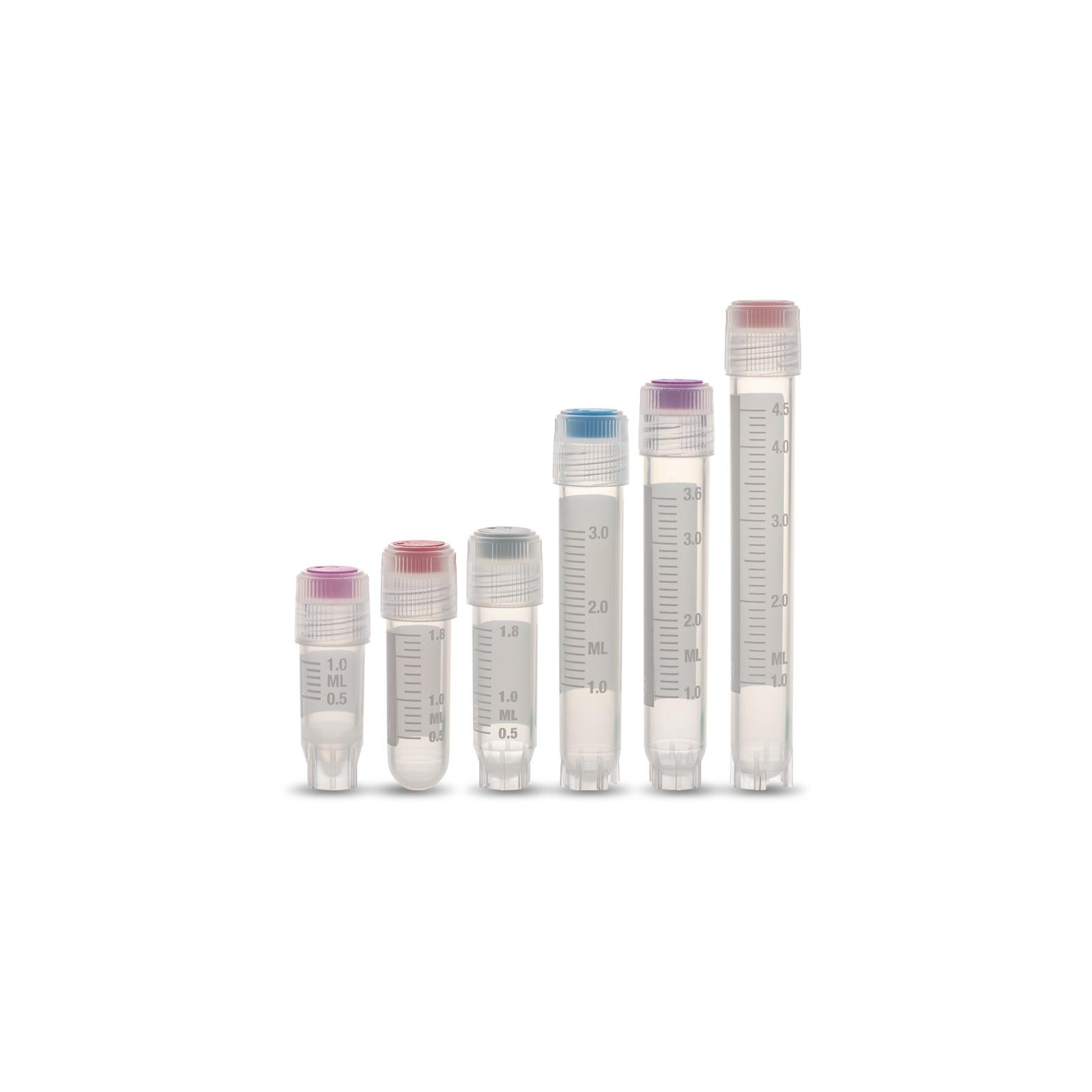 Self Standing Vial, Lip Seal, External Thread