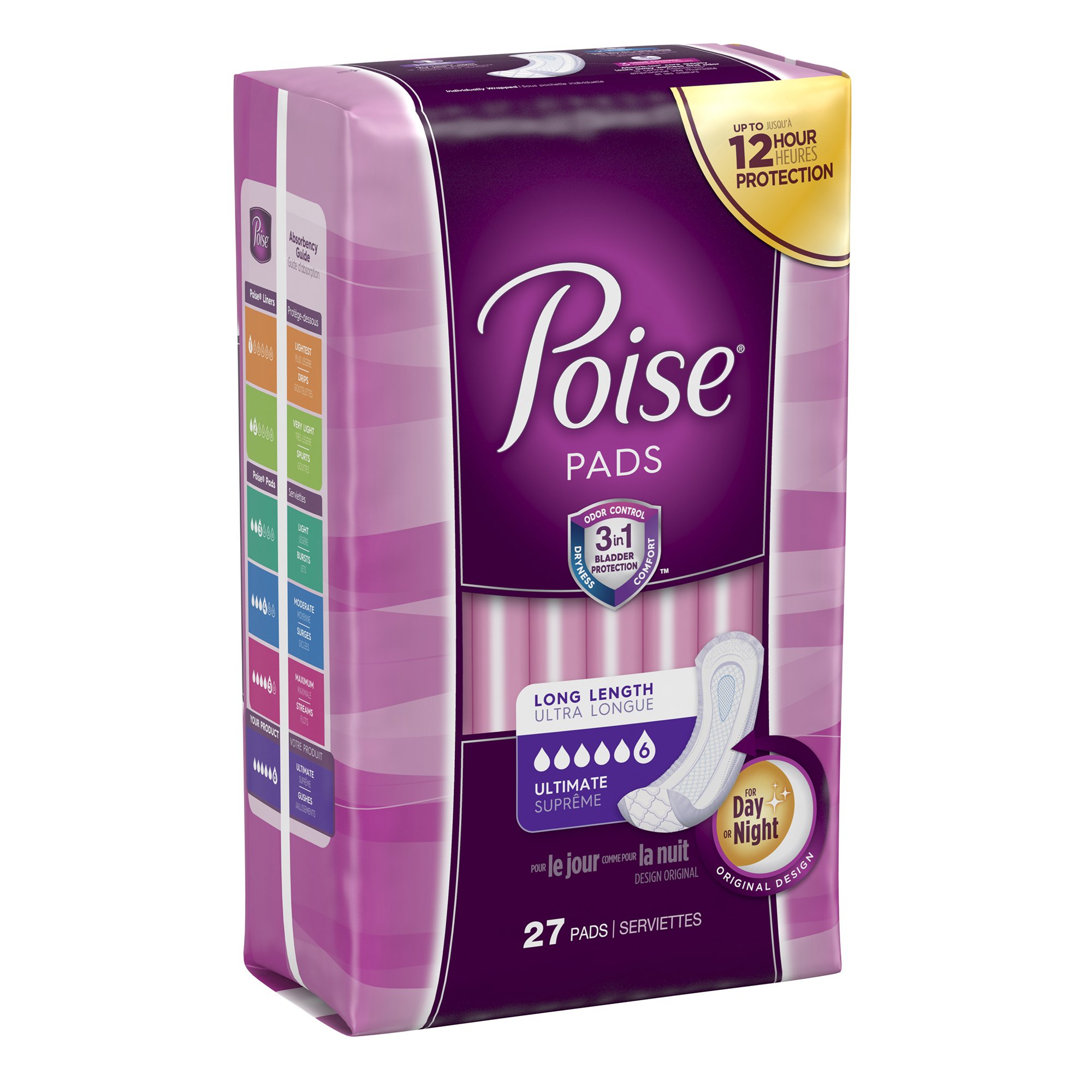 Poise Bladder Control Pads, Ultimate Absorbency