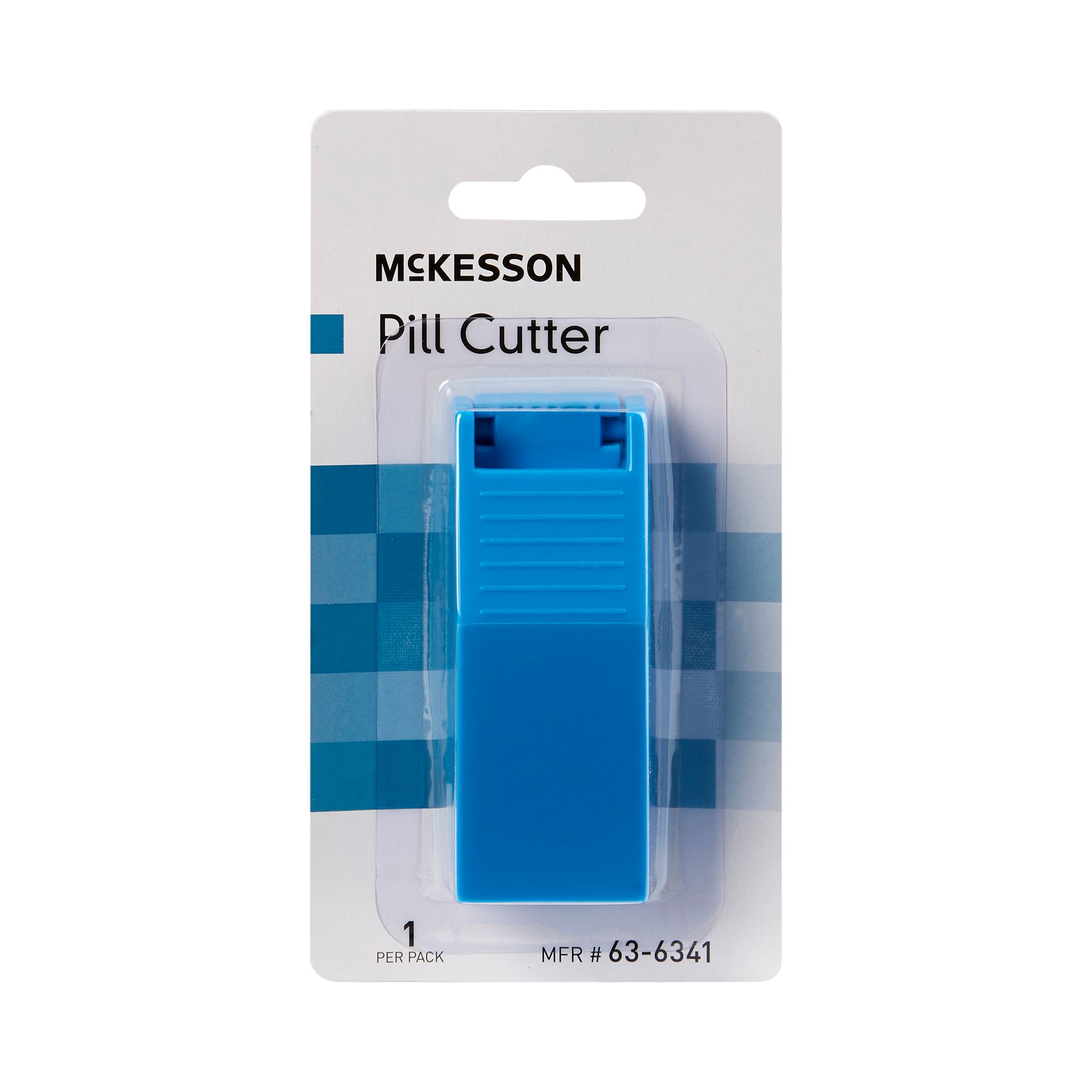 Pill Cutter Hand Operated Blue