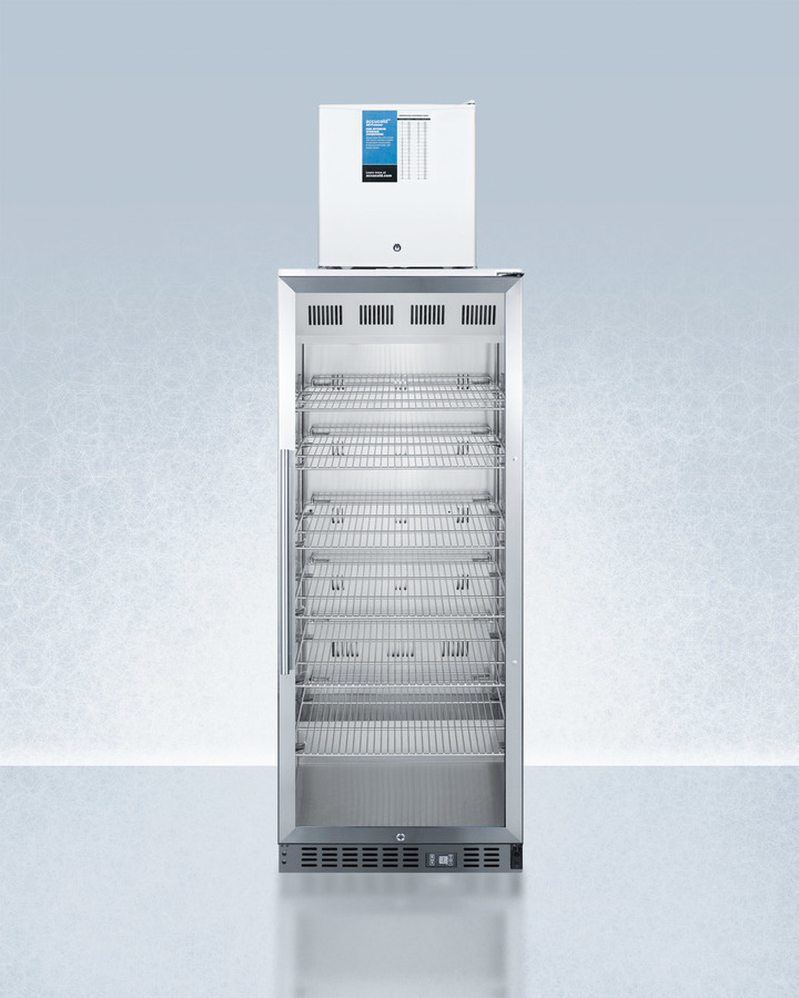 24" Wide All Refrigerator / All Freezer Combination