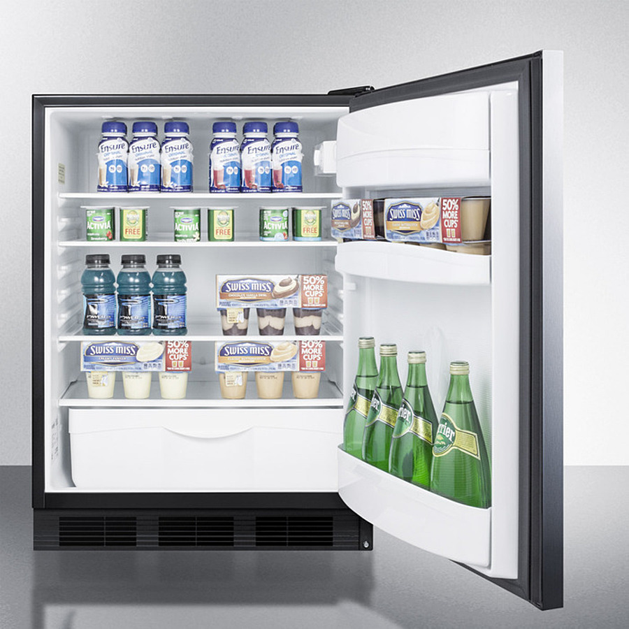 24" Wide Built In All Refrigerator, ADA Compliant