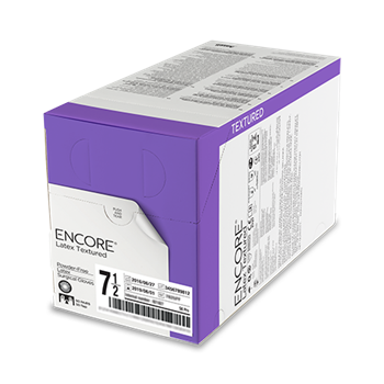 Encore Textured Surgical Gloves, Powder Free, Latex, Sterile