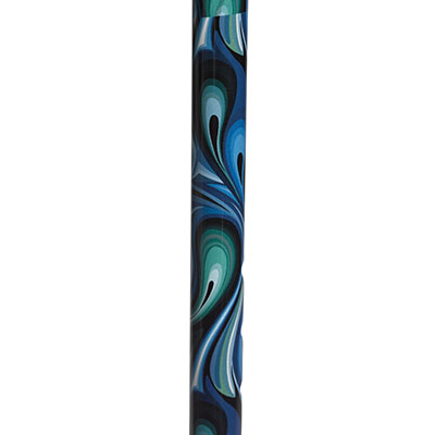 Foam Grip Offset Handle Walking Cane