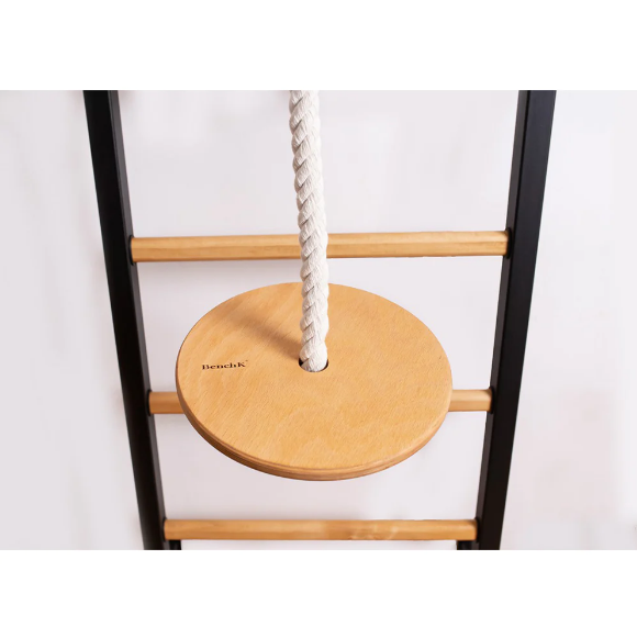 521+A076 Wall Bar with Permanently Mounted Pull Up Bar and Gymnastics Accessories