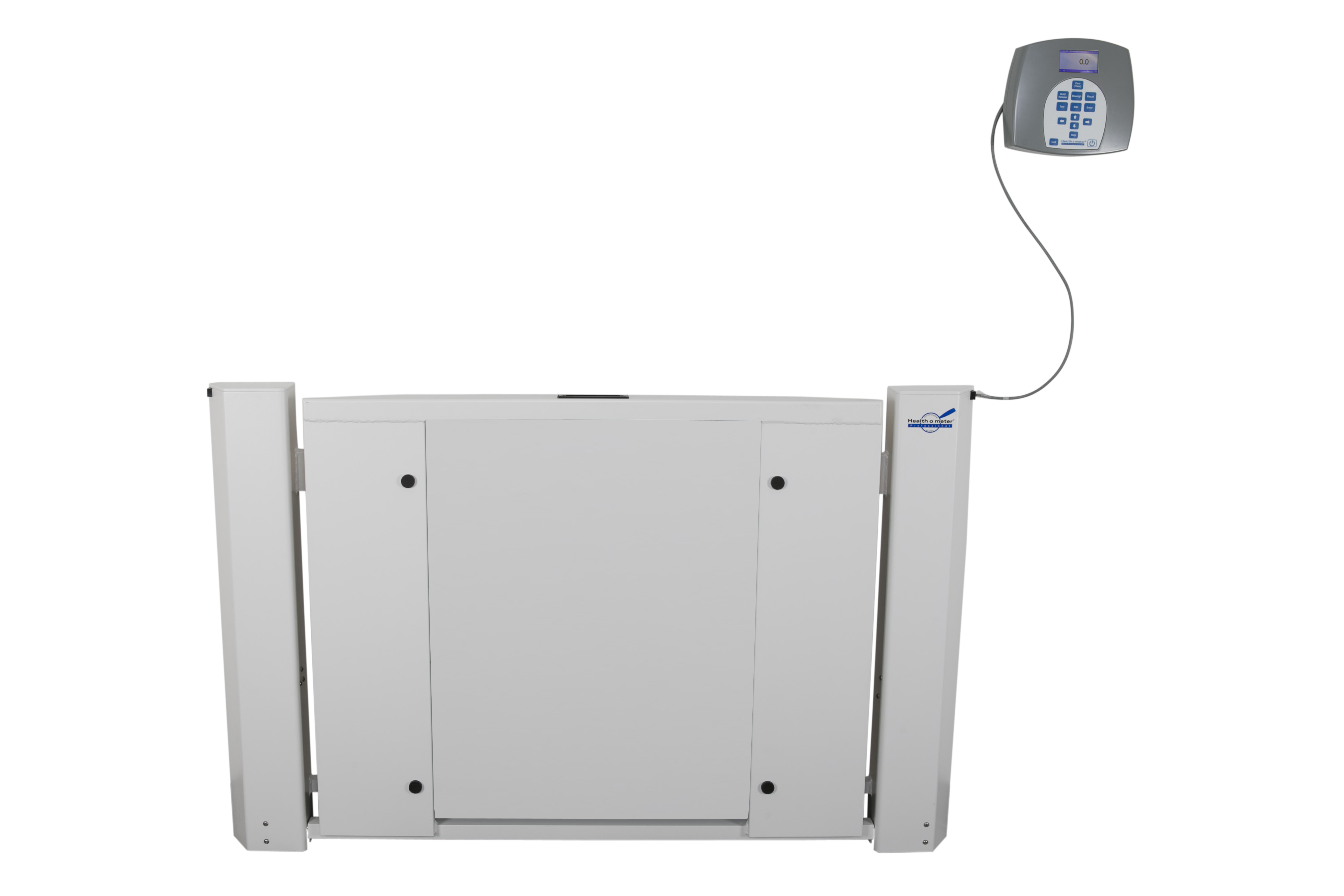 Antimicrobial Wall Mounted Fold Up Wheelchair Scale
