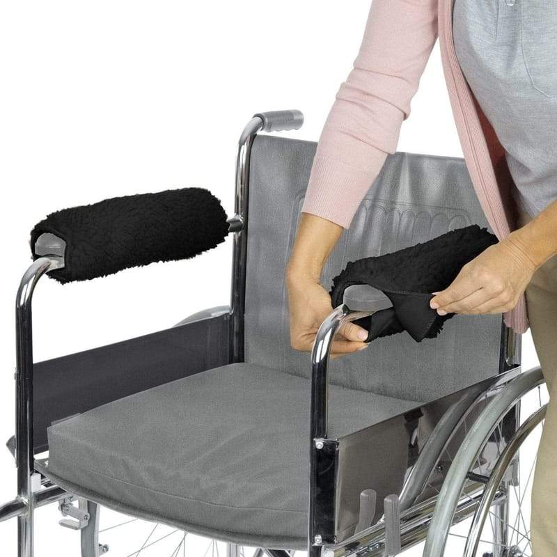 Sheepskin Wheelchair Armrest