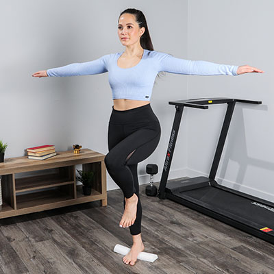 Slim White PE Foam Rollers