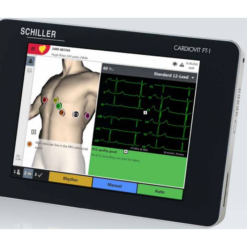 Cardiovit FT-1 ECG Portable System