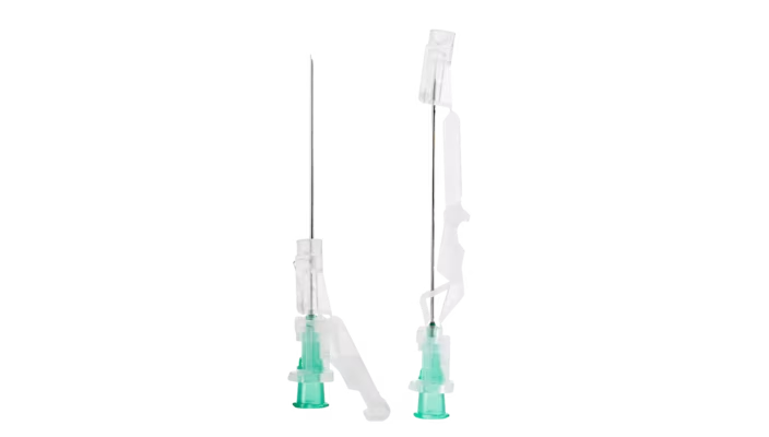 Syringe with SafetyGlide Needle, 1mL