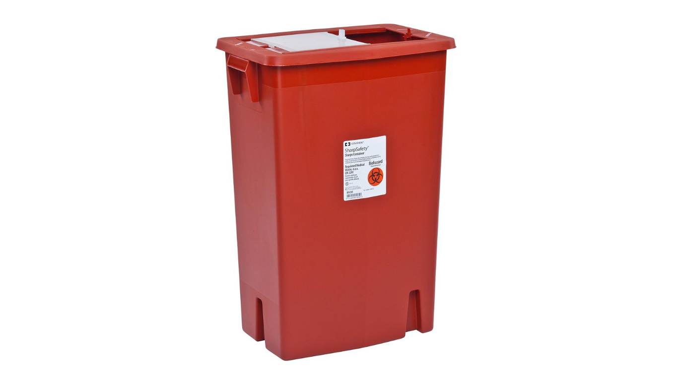Monoject Large Volume Containers with Sealing Gasket Lid