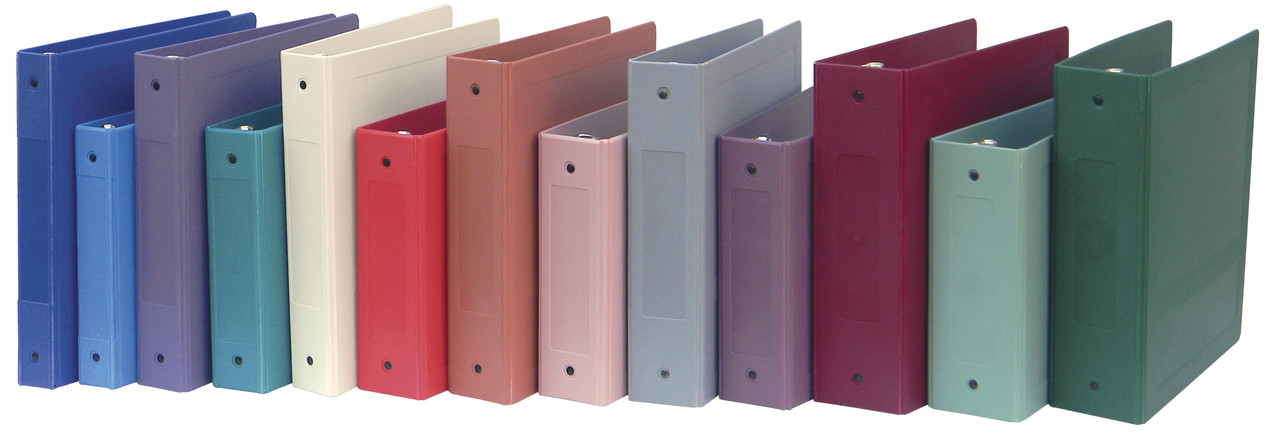 1.5" Molded Ring Binders, 3 Ring