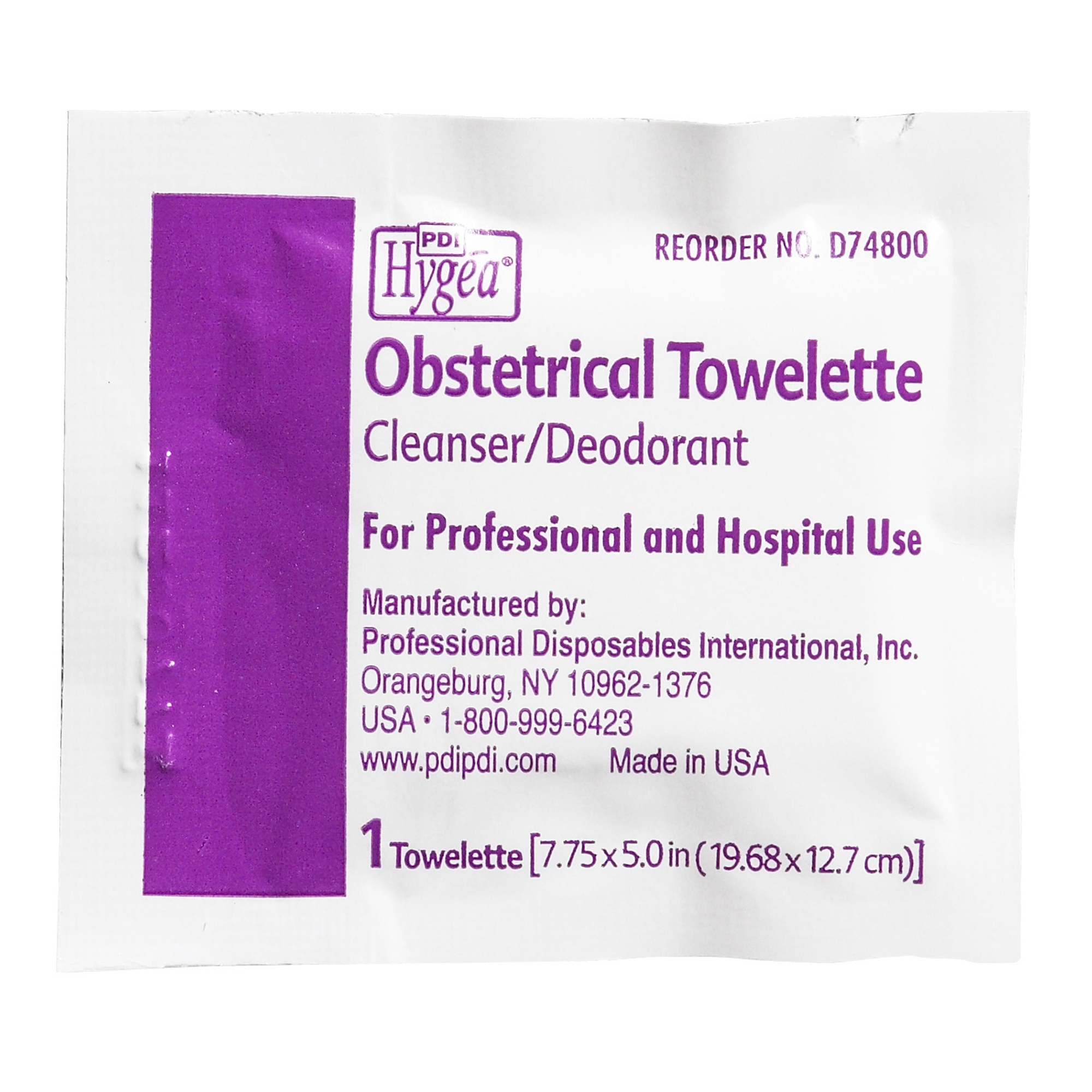 Hygea Obstetrical Towelette
