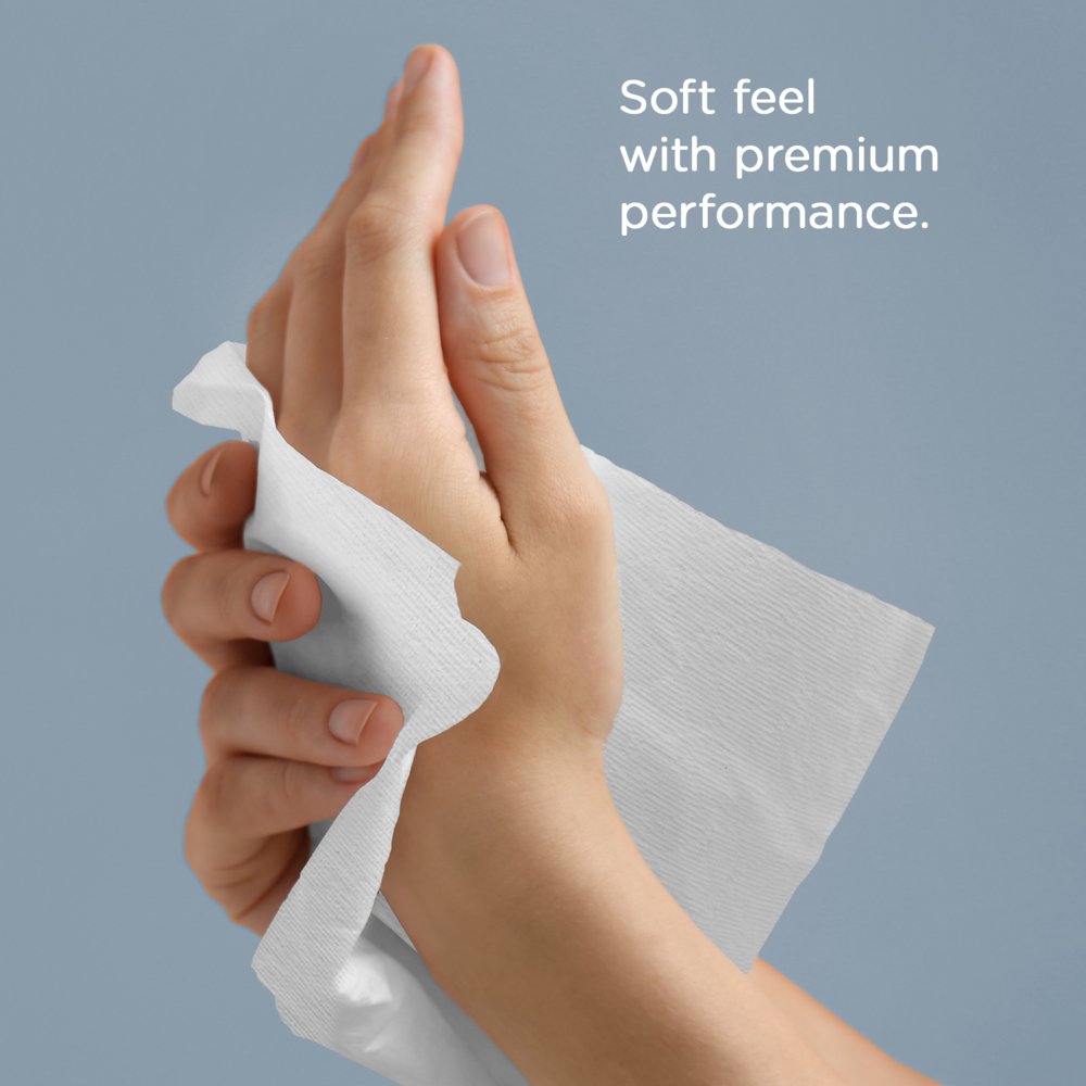 Kleenex Hard Roll Paper Towels, Core Size 1.75”.