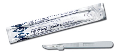 Feather Disposable Sterile Scalpels