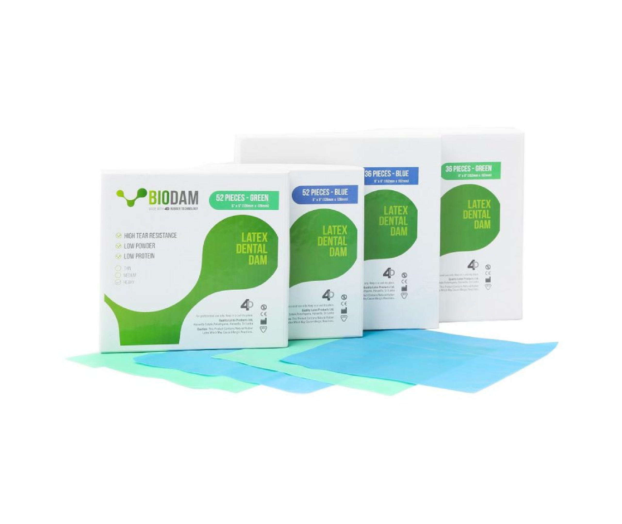 Biodam Latex Free Dental Dam