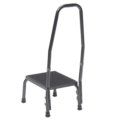Foot Stool with Hand Rail