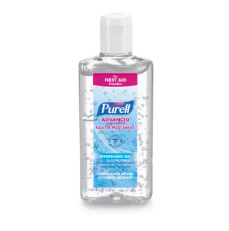 PURELL Advanced Hand Sanitizer Gel, 4 fl oz Bottle with Flip-Cap