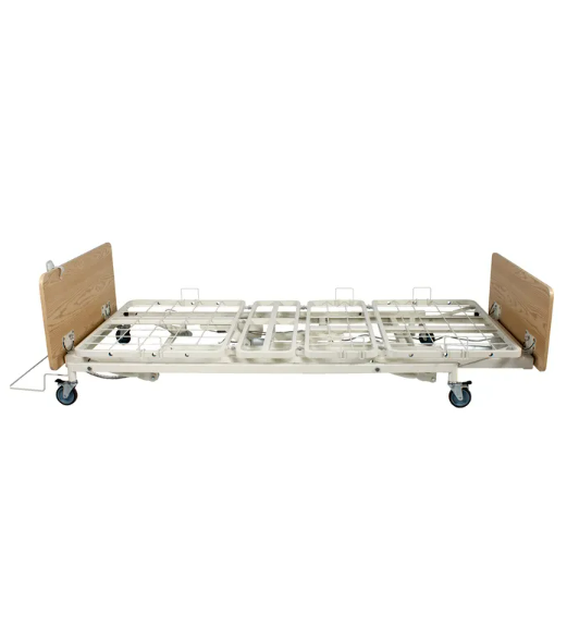 D100 LTC 3 Function Standard Bed, Mahogany Wood Boards 