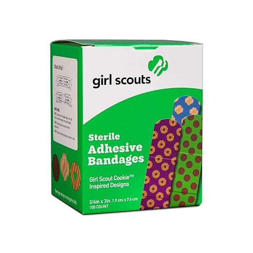 Girls Scouts Adhesive Bandages for Kids