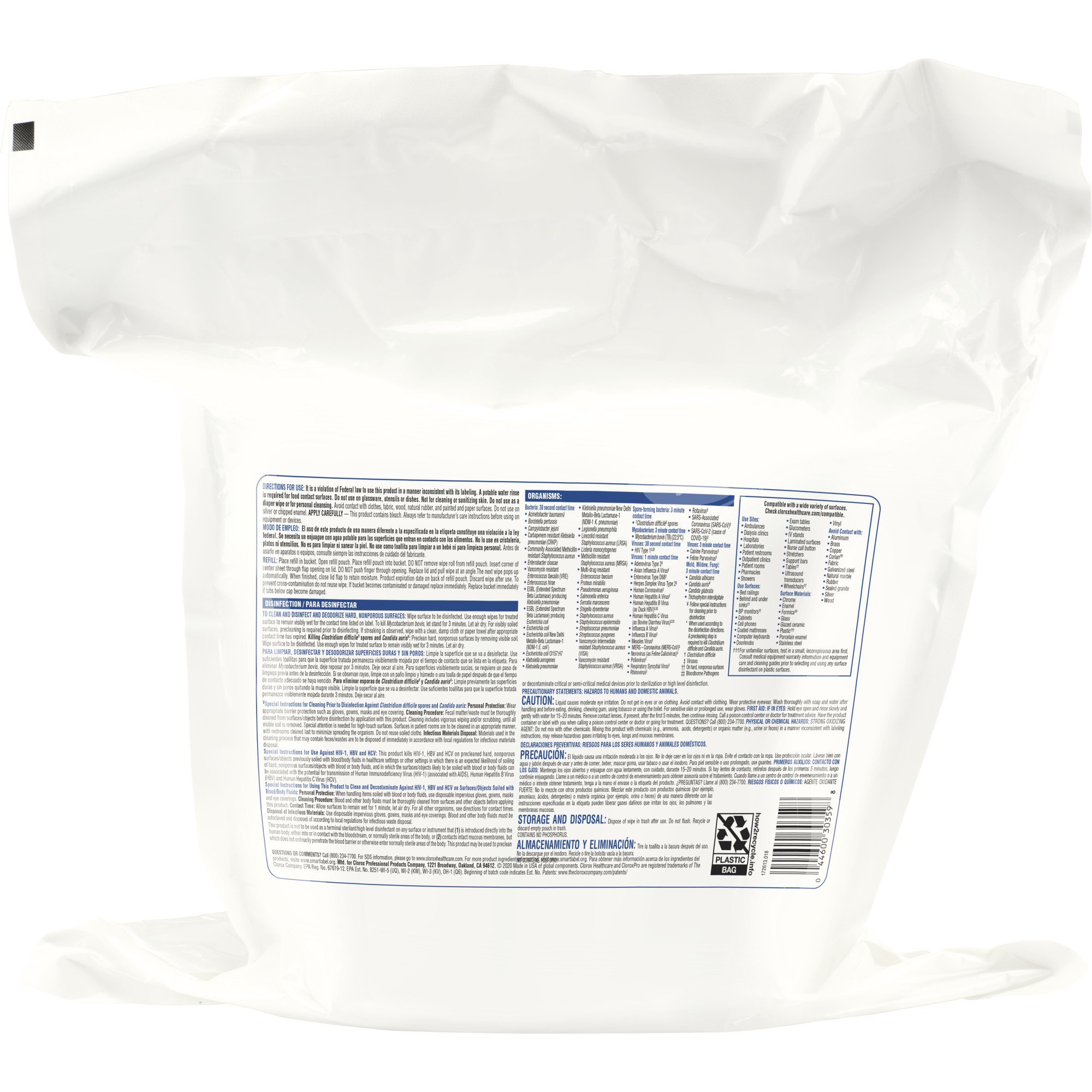 Clorox Healthcare Bleach Germicidal Disinfectants