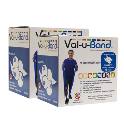 Twin Pak 100 Yard Latex Free Exercise Bands