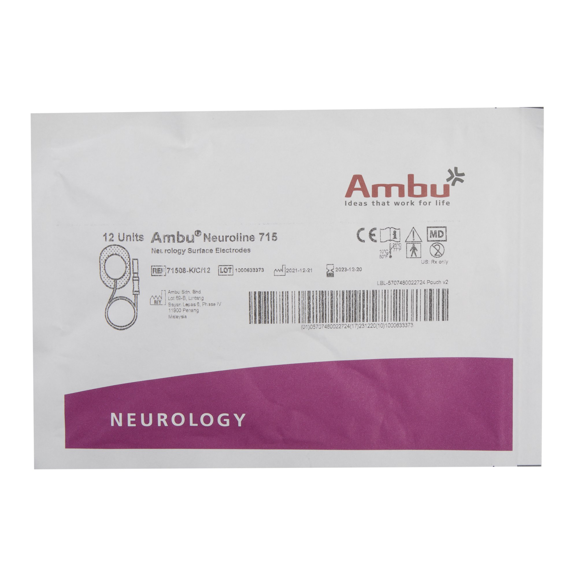 Neuroline 715 Surface Electrode