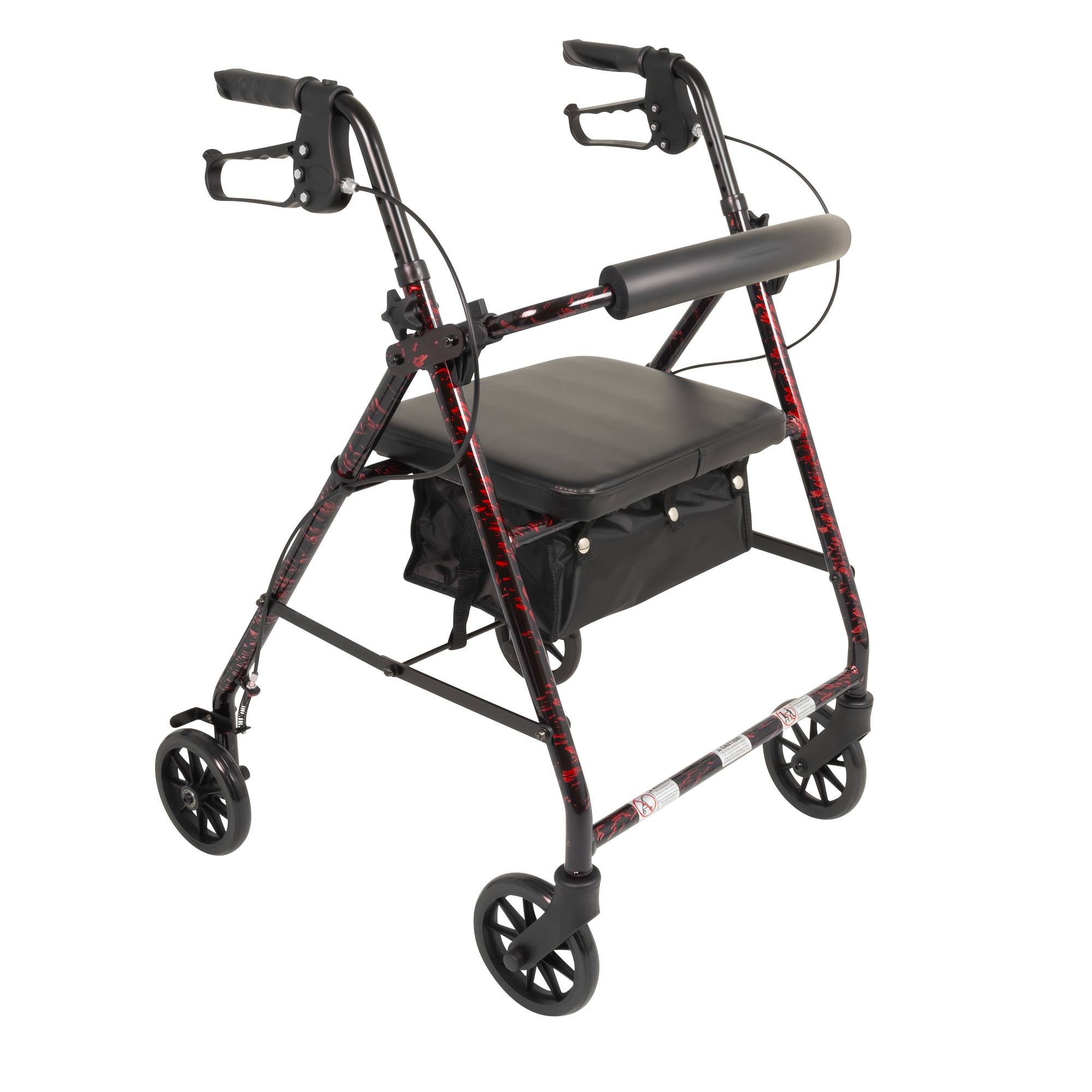 Aluminum Rollator with 6" Wheels