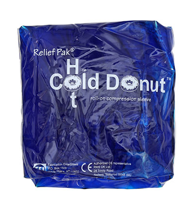 Relief Pak Cold n' Hot Donut Compression Sleeve - large (for 15 Relief Pak Cold n' Hot Donut Compression Sleeve - large (for 15