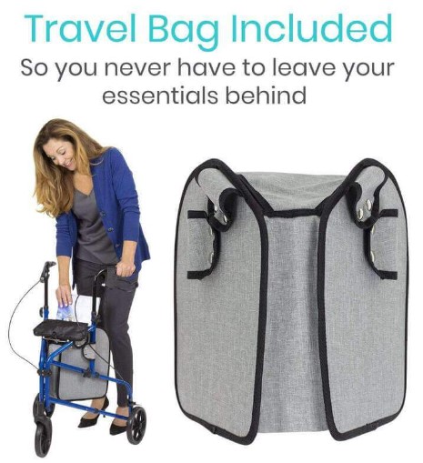3 Wheel Folding Rollator