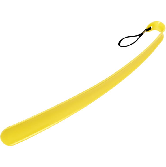 16-1/2 Inch  Plastic Shoehorn Yellow