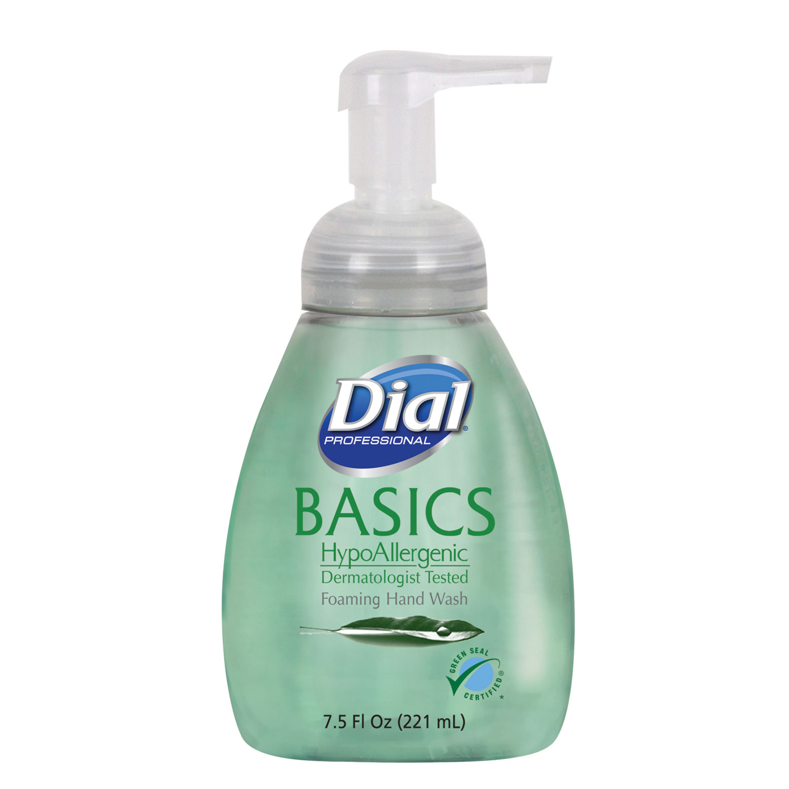 Basics Hypoallergenic Foaming Hand Wash, 7.5oz Tabletop Pump.