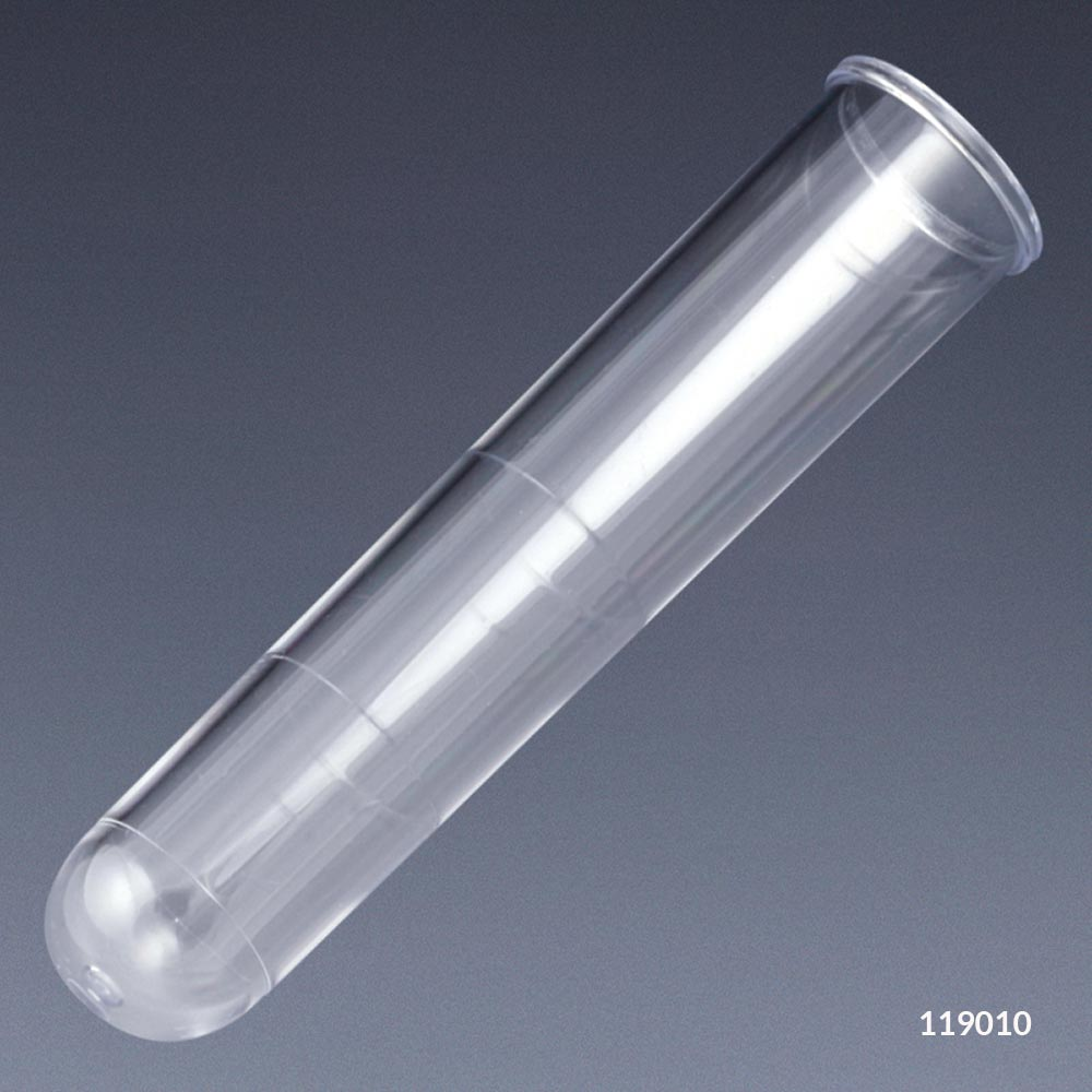 Plastic Test Tube, 16 x 75 mm, 8 ml, Polystyrene