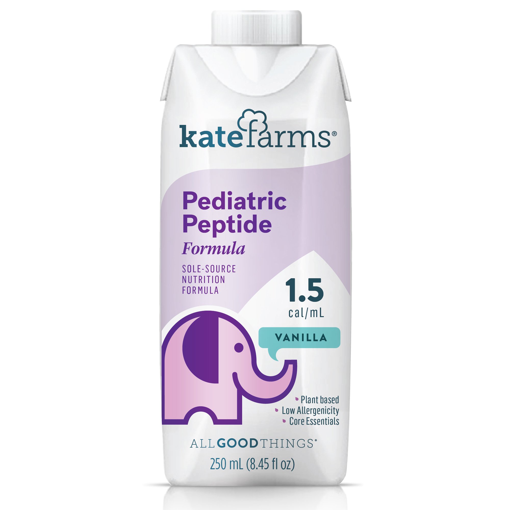 Oral Pediatric Supplement, Pediatric Peptide, 8.5 oz, Carton, Liquid, Amino Acid