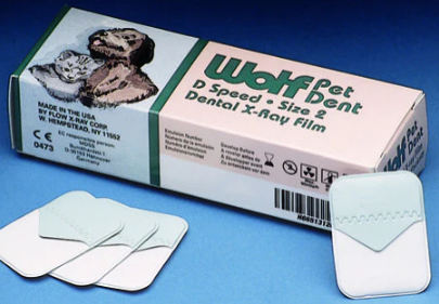 PetDent Veterinary Dental Film, 1.25" x 1.625"