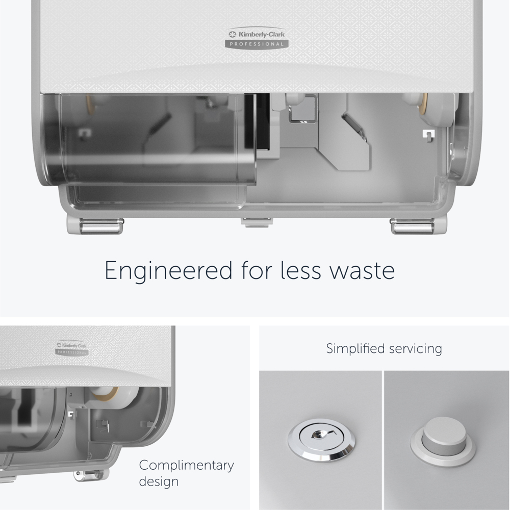 Icon Standard Roll Horizontal Toilet Paper Dispenser