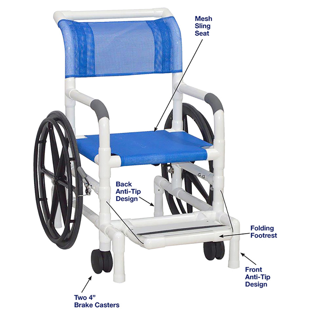 Multi-Purpose Shower and Aquatic Pool Transfer Chair